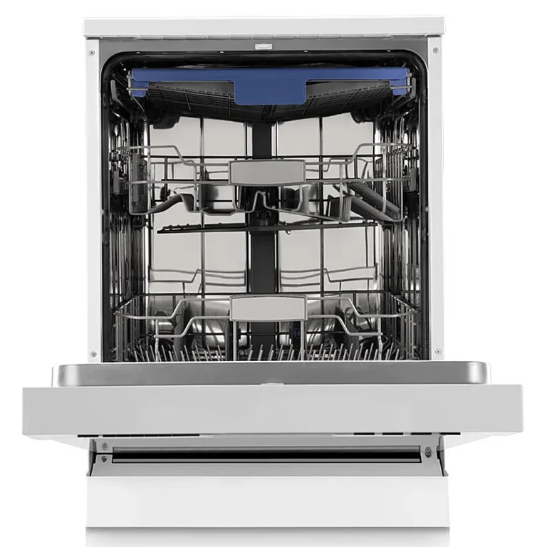 ظرفشویی هیمالیا مدل تسلا DSH15TESLA-W ظرفیت 15 نفره با رنگ سفید، 9 برنامه شستشو