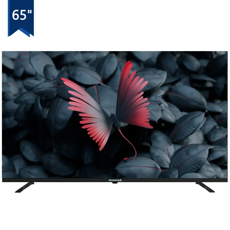 تلویزیون 65 اینچ شهاب مدل SH5411UFL هوشمند، با رزولوشن Ultra HD